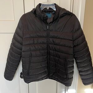Perry Ellis Men's Black Puffer Jacket